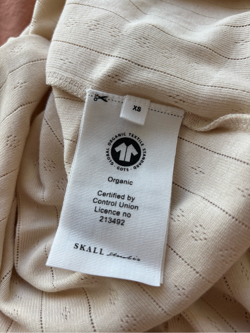 Nwt Skall Studio Edie Tee In Light Beige Size Xs — image 6 of 8